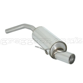 Alfa Romeo 156 Berlina Sportwagon (1997-) Stainless Steel Sport Performance Exhaust Silencer