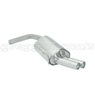 Alfa Romeo GT 1.9JTD 110kW Stainless Steel Sport Performance Exhaust Silencer