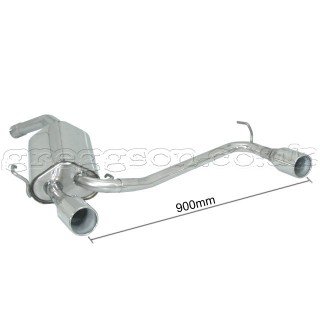 Alfa Romeo GT 1.9JTD 110kW Stainless Steel Dual Sport Performance Exhaust Silencer