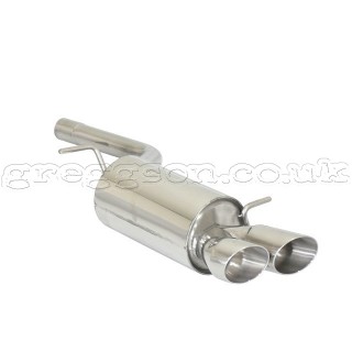 Audi A5 8T Sportback 2.0TDi 130kW (11/2011-) Stainless Steel Sport Performance Exhaust Silencer