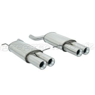BMW X5 E53 3.0D 135 kW Facelift (2001-02/2007) Stainless Steel Dual Sport Performance Exhaust Silencer