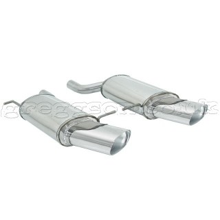 BMW X5 E53 3.0D 160kW (2004-02/2007) Stainless Steel Dual Sport Performance Exhaust Silencer