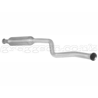 Citroen Saxo 1.4 (55kW) - 1.6 65 Kw EURO 2 (1996-2000) Stainless steel centre silencer