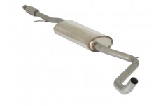 Fiat 500 (TYP312) 0.9 Twinair Turbo 62kW (2011-) Stainless steel centre silencer