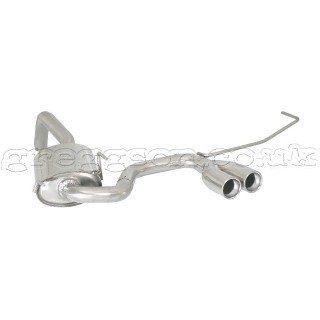 Fiat 500 (TYP312) 1.2 51kW (2007-) Stainless Steel Sport Performance Exhaust Silencer