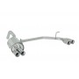 Fiat 500 (TYP312) 1.3 Mjet DPF 70kW (2010-) Stainless Steel Dual Sport Performance Exhaust Silencer