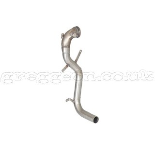 Fiat Panda Mk2 (169) 1.3 Multijet 16V 55kW DPF Euro5 (2011-) Stainless steel cat replacement pipe + particulate filter replacem