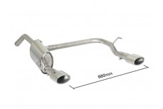 Opel Vauxhall Adam 1.4 74kW (2013-) Stainless Steel Sport Performance Exhaust Silencer