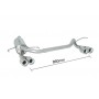 Opel Vauxhall Astra H 1.7 CDti 16V 74Kw (03/2004-) Stainless Steel Sport Performance Exhaust Silencer