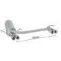 Opel Vauxhall Astra H GTC 2.0 16V Turbo 147kW (04/2005-) Stainless Steel Sport Performance Exhaust Silencer