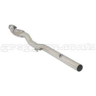 Opel Vauxhall Corsa D 1.6 Turbo OPC 141kW typ FG11 (09/2006-) Stainless steel cat replacement pipe group N
