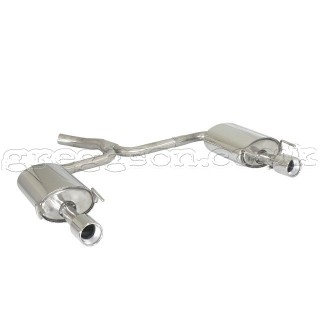 Opel Vauxhall Insignia 1.6 Turbo 132kW (02/2009-) Stainless Steel Sport Performance Exhaust Silencer
