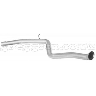 Peugeot 206 2.0 16V GTI 99kW (1999-) Stainless steel centre pipe group N