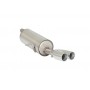 Renault Clio Mk3 1.2TCE 74kW (2007-) Stainless Steel Sport Performance Exhaust Silencer