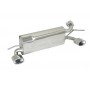 Smart Fortwo Coupe Cabrio Type 451 999cc 52kW / 62kW (2007-12/2010) Stainless Steel Sport Performance Exhaust Silencer