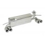 Smart Fortwo Coupe Cabrio Type 451 999cc 52kW / 62kW (2007-12/2010) Stainless Steel Sport Performance Exhaust Silencer