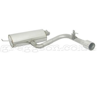 Toyota Celica 1.8 I VVT-I 105kW (2000-) Stainless Steel Sport Performance Exhaust Silencer