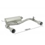 Toyota Celica 1.8 I VVT-I 105kW (2000-) Stainless Steel Sport Performance Exhaust Silencer
