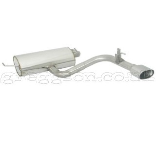Toyota Celica 1.8 I VVTL-I 141kW (2000-) Stainless Steel Sport Performance Exhaust Silencer