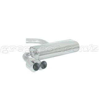 Volkswagen Golf Mk5 1.6i 75kW - 1.6 FSI 85kW - 2.0 FSI 110kW (05/2003-) Stainless Steel Sport Performance Exhaust Silencer