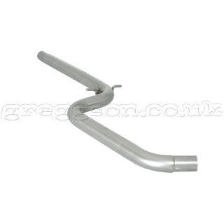 Volkswagen Golf Mk5 1.9TDi 66kW/77kW - 2.0TDi 100kW/103kW (05/2003-) Stainless steel centre pipe