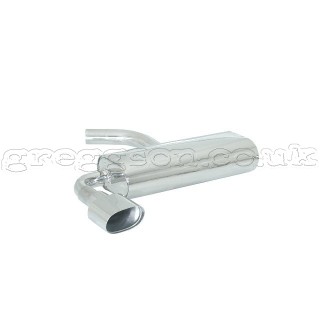 Volkswagen Golf Mk5 1.9TDi 66kW/77kW - 2.0TDi 100kW/103kW (05/2003-) Stainless Steel Sport Performance Exhaust Silencer