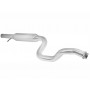 Volkswagen New Beetle 1.6 74kW/75kW (1998-) Stainless steel centre silencer