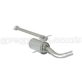 Volkswagen Scirocco 1.4TSI 118kW (2008-) Stainless steel centre silencer