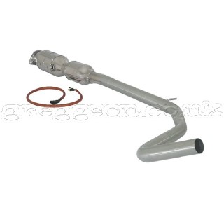 Fiat Bravo Mk2 (TYP198) 1.4TJET Sport 88 / 110kw (02/2007-) Metallic catalyst + Stainless steel centre silencer
