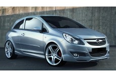 Opel Vauxhall Corsa D Side Skirts