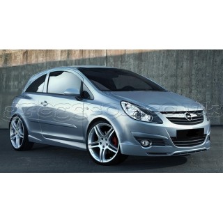 Opel Vauxhall Corsa D Side Skirts