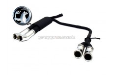 Opel Tigra 1994-2000 Sport Performance Exhaust Silencer Muffler
