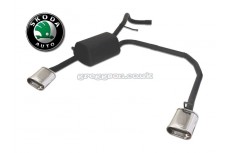 Skoda Octavia Estate Sedan 1996-2004 Sport Performance Exhaust Silencer Muffler