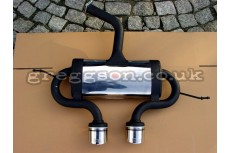 Volkswagen Golf Mk5 R32-Look 2003-2008 Hatchback Stainless Steel Sport Performance Exhaust Silencer Muffler
