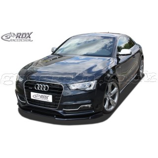 Audi A5 (2011+) S5 Coupe, Convertible, Sportback (S-Line or S5 Bumper) Front Bumper Lip Spoiler Extension Splitter