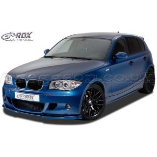 BMW E81 / E87 (M Paket / M Technik Bumper) Front Bumper Lip Spoiler Extension Splitter