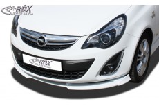 Opel Vauxhall Corsa D (2010+) Facelift Front Bumper Lip Spoiler Extension Splitter