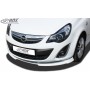 Opel Vauxhall Corsa D (2010+) Facelift Front Bumper Lip Spoiler Extension Splitter