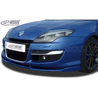 Renault Laguna 3 Phase 2 (2011+) Facelift Front Bumper Lip Spoiler Extension Splitter