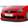 Volkswagen Golf Mk6 R Front Bumper Lip Spoiler Extension Splitter
