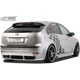 Ford Focus Mk2 Custom Rear Bumper Lip Spoiler Extension