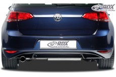 Volkswagen Golf Mk7 Custom Rear Bumper Lip Spoiler Extension