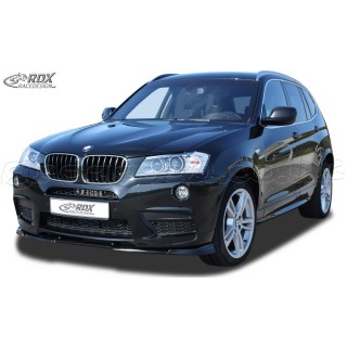 BMW X3 F25 M Technik (-2014) Front Bumper Lip Spoiler Extension Splitter