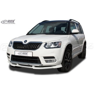 Skoda Yeti (2014+) Front Bumper Lip Spoiler Extension Splitter