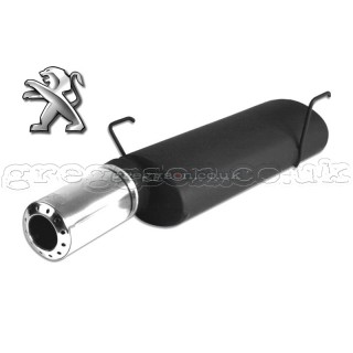 Peugeot 206 Hatchback 2003-2008 Sport Performance Exhaust Silencer Muffler