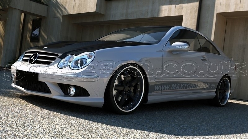 Mercedes CLK Class W209 Standard Versions (2002-2009) Custom Side ...
