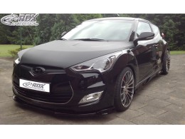 Hyundai Veloster Front Bumper Lip Spoiler Extension Splitter